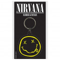 Nirvana - Smiley Keyring